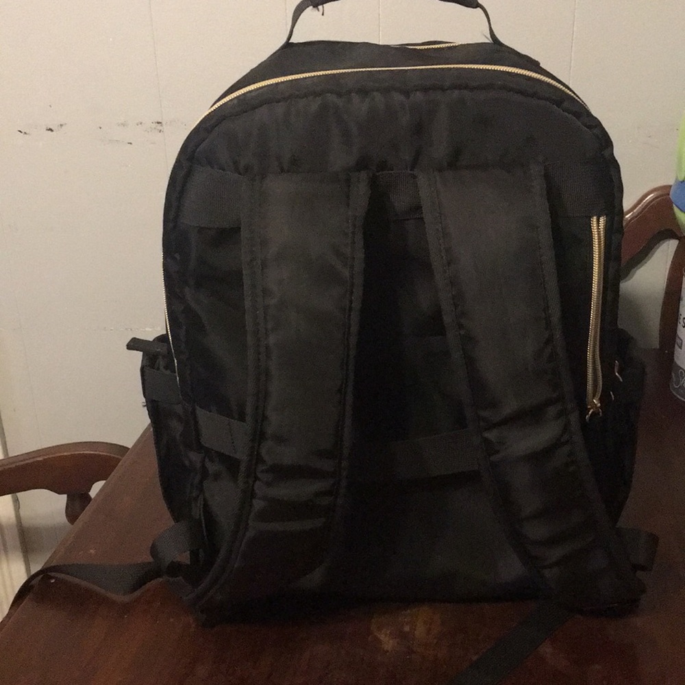Bostanten black And Gold Backpack - Picture 4 of 15